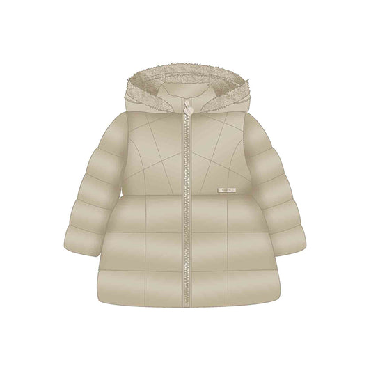 Mayoral Girls Navy Hooded Coat