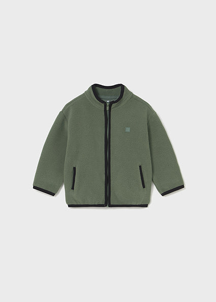 Mayoral Baby Boy Green & Ivory Motorbike Motif Tracksuit