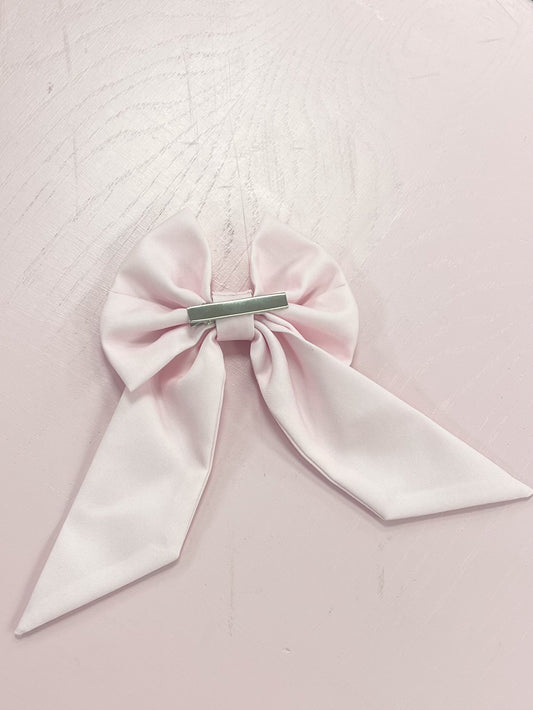 Caramelo Kids Girls Pink Hair Bow with Clip 349758