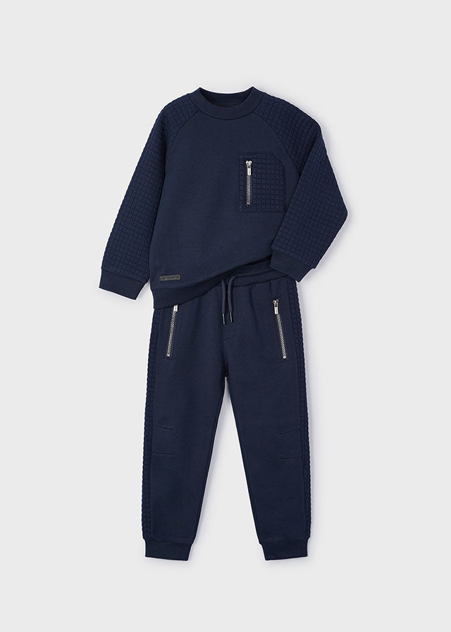Mayoral Boys Navy Tracksuit