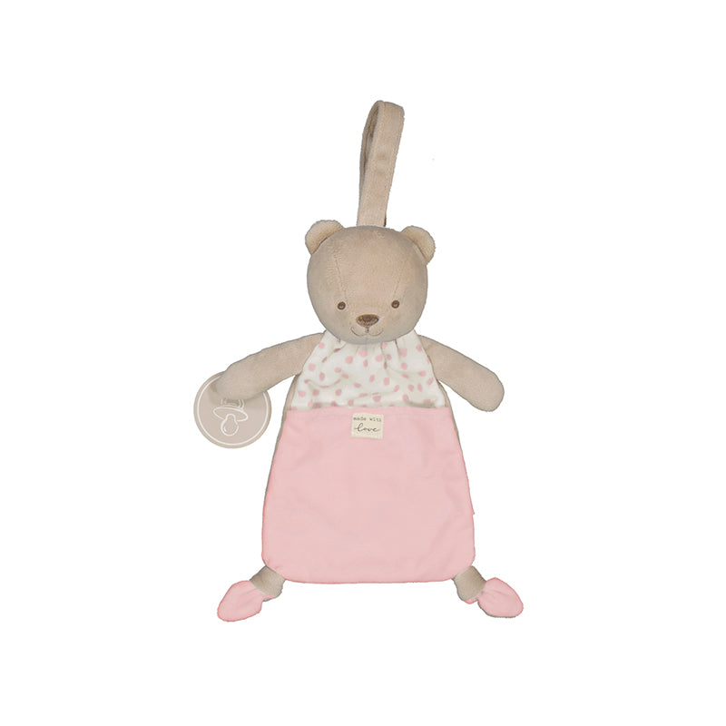 Mayoral Baby Pink Comforter & Dummy Clip
