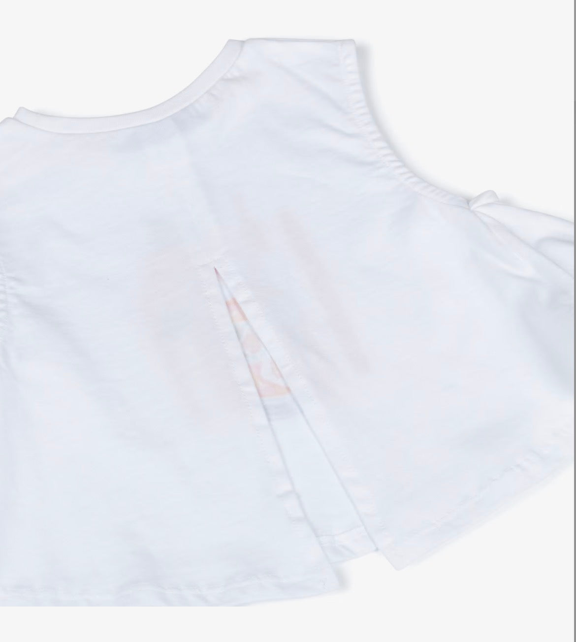 Mayoral Girls Red & White Cotton Shorts Set