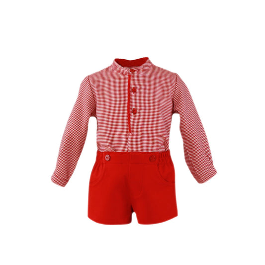 Miranda Baby Boy Shirt & Shorts Set