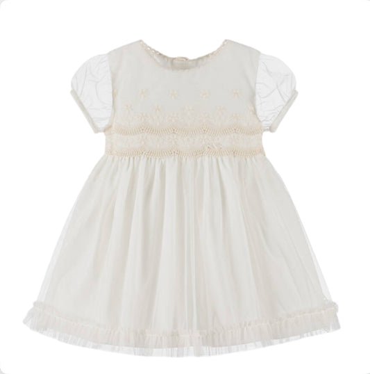 Miranda Girls Ivory Tulle Dress
