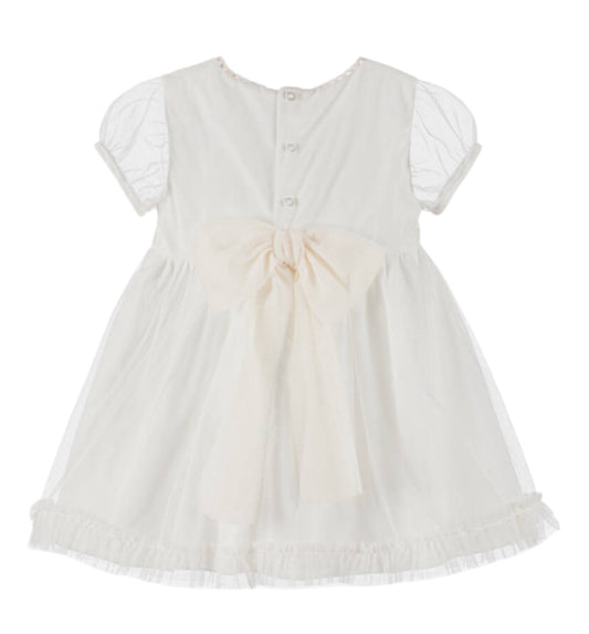 Miranda Baby Girl Ivory Tulle Dress