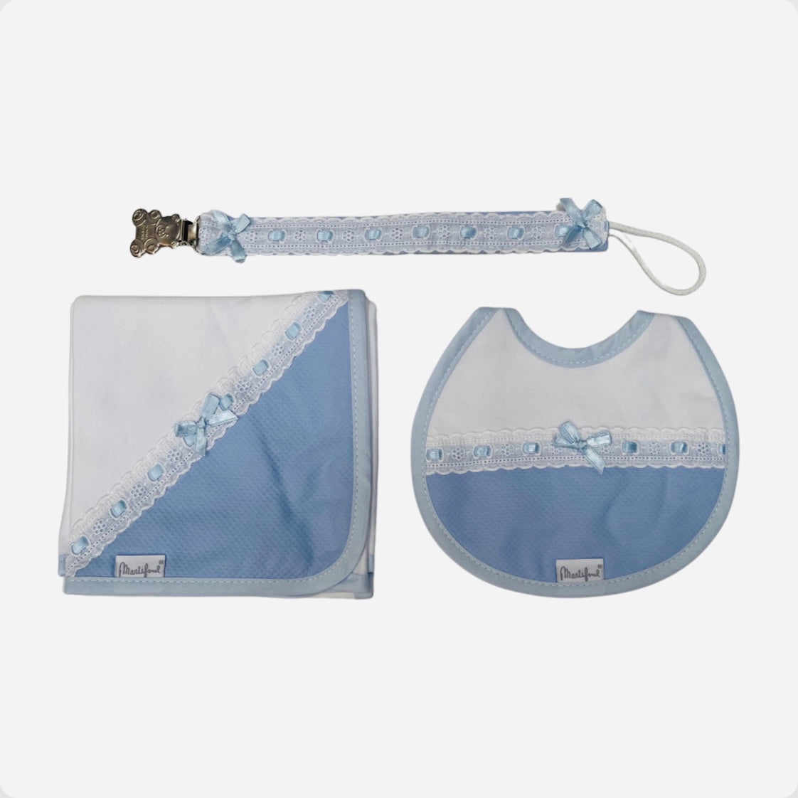 Muslin, Dummy Clip & Bib Gift Sets