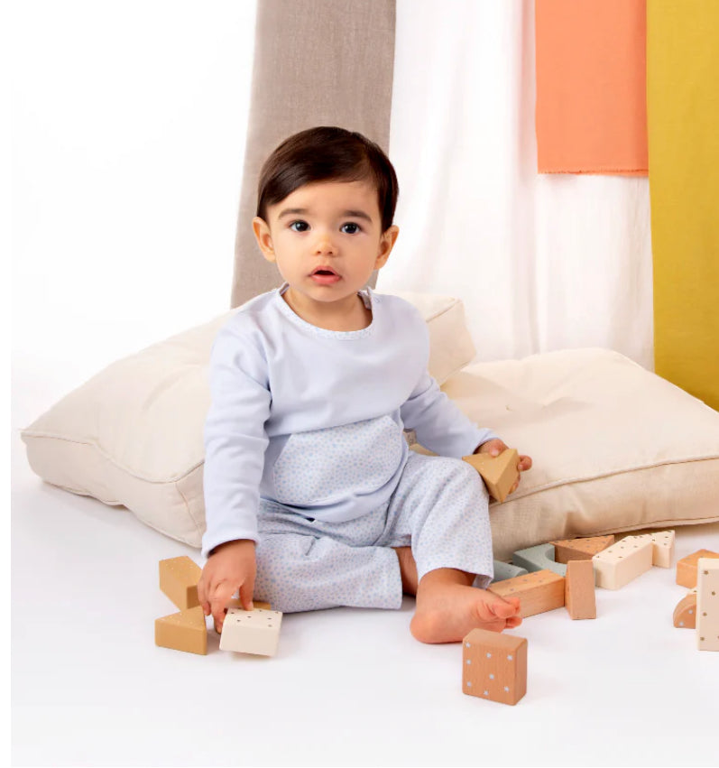 Baby Gi Baby Boy Blue Cotton Pyjamas
