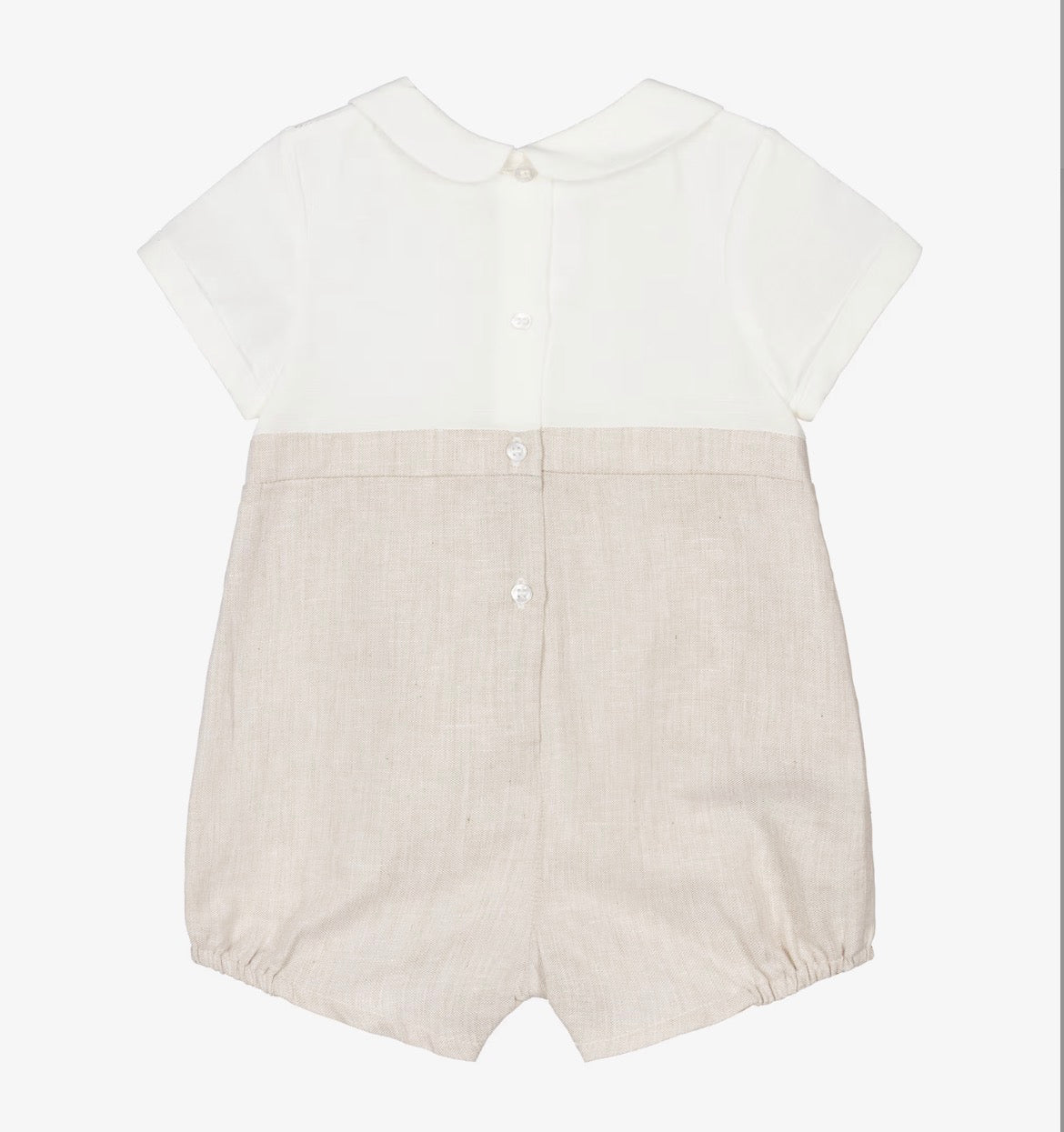 Mayoral Baby Boy Beige & Ivory Shortie