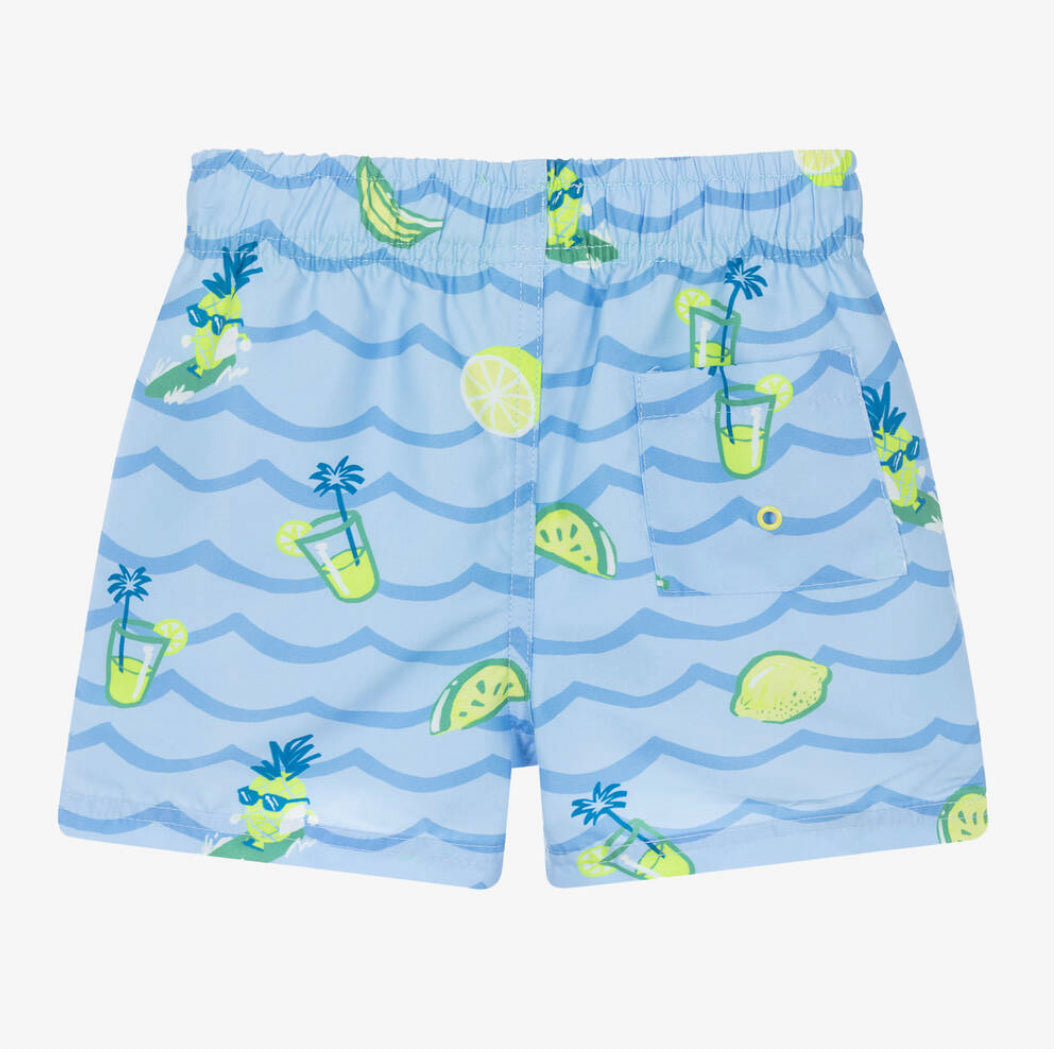 Mayoral Boys Blue & Green Swimshorts