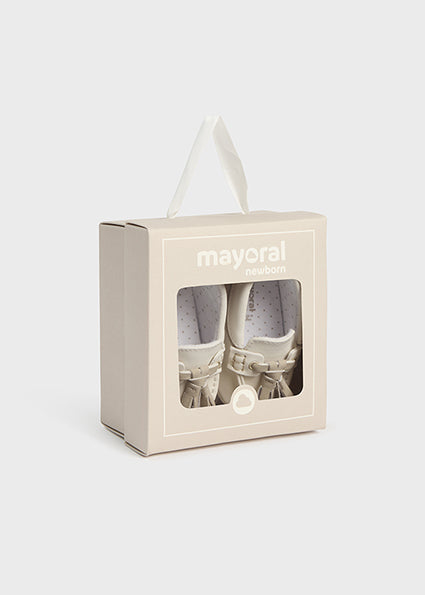 Mayoral Baby Boy Ivory Loafers