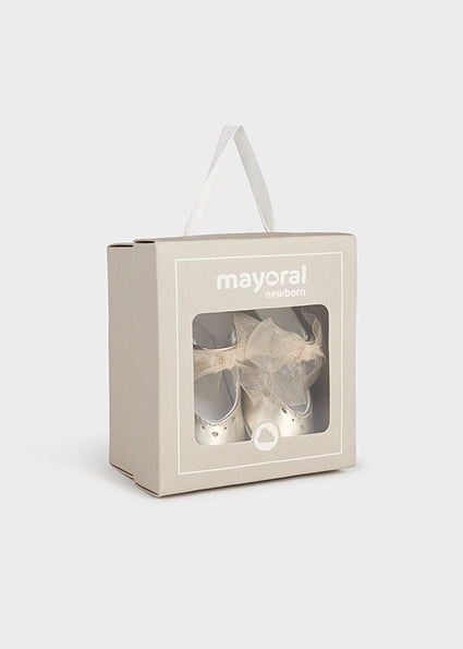 Mayoral Gold Baby Girl Shoes