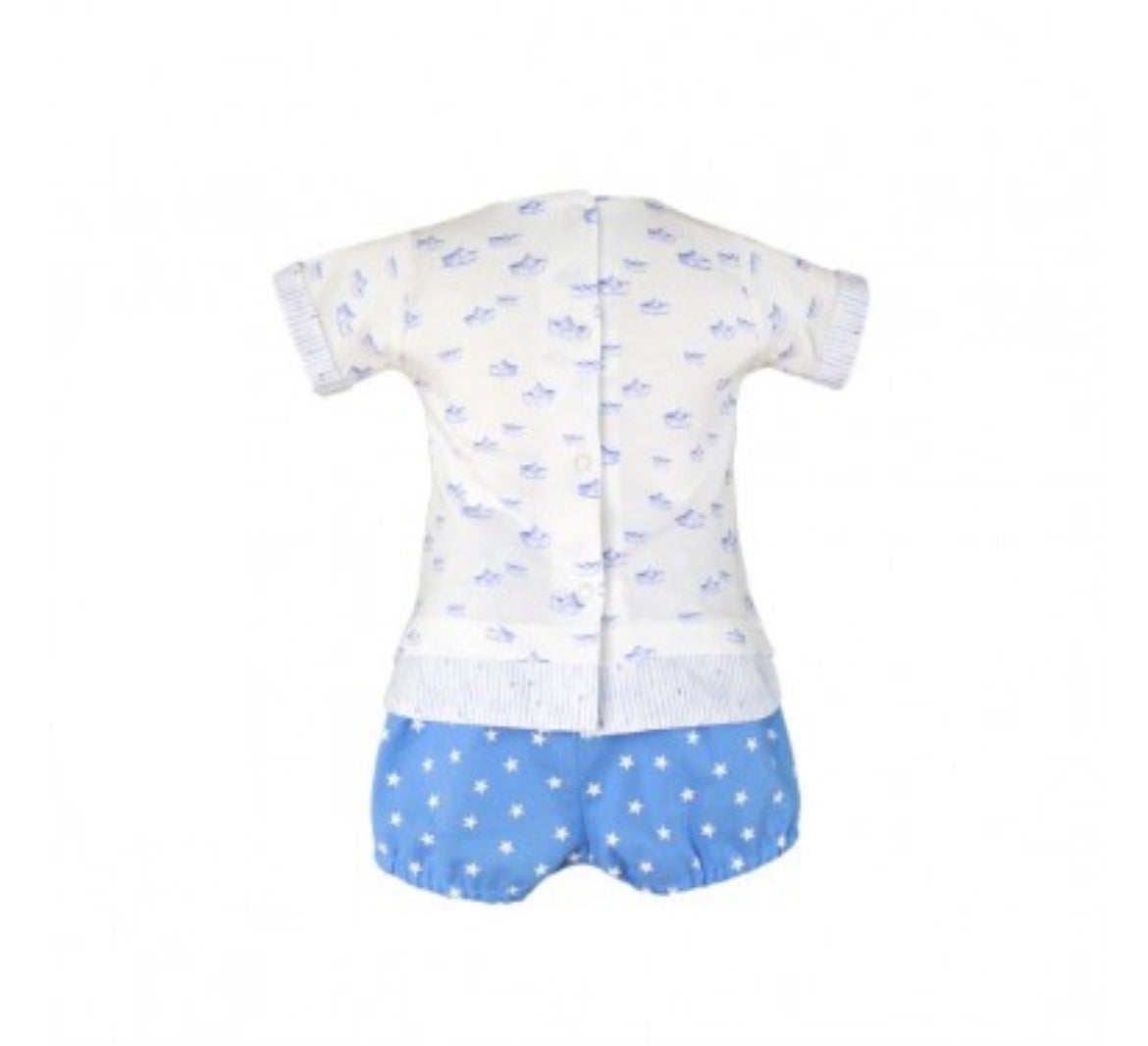 Miranda Baby Boy Boy Nautical Outfit