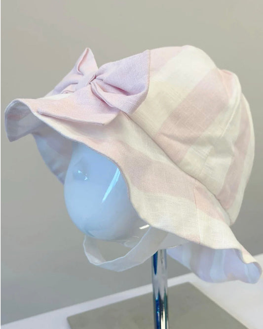 Caramelo Kids Baby Girl Pink Candy Stripe Sun