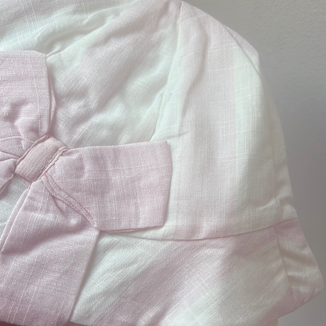 Caramelo Kids Baby Girl Pink Candy Stripe Sun