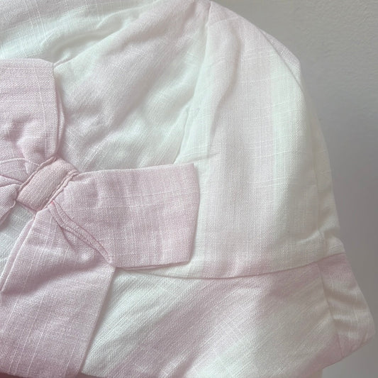 Caramelo Kids Baby Girl Pink Candy Stripe Sun