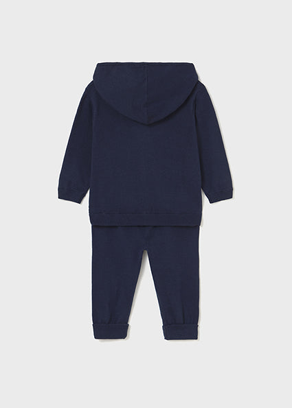 Mayoral Boys Navy Knitted Tracksuit