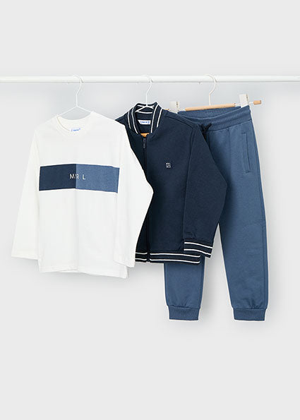 Mayoral Boys Navy Tracksuit (3 Piece)