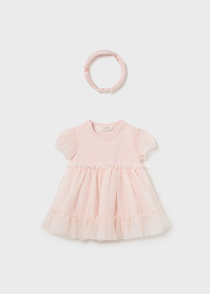 Mayoral Baby Girl Pink Dress Set