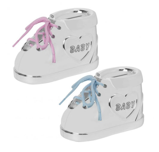 Bambino Silver Plated Money New Baby Box