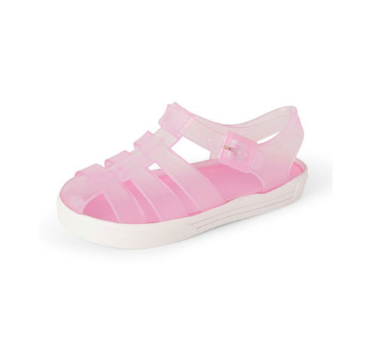 Girls Pink Jelly Sandals