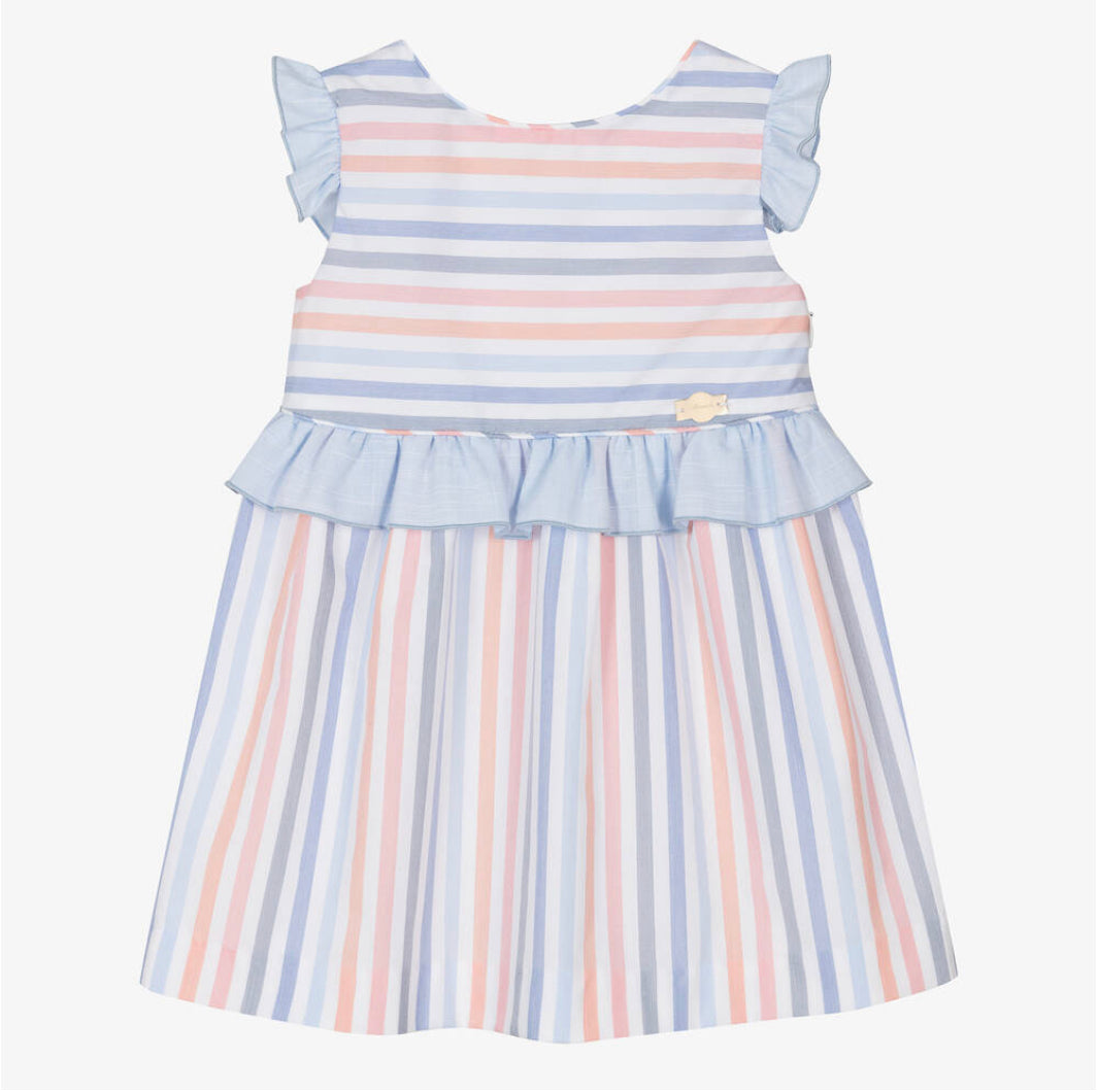 Miranda Girls Stripe Cotton Dress