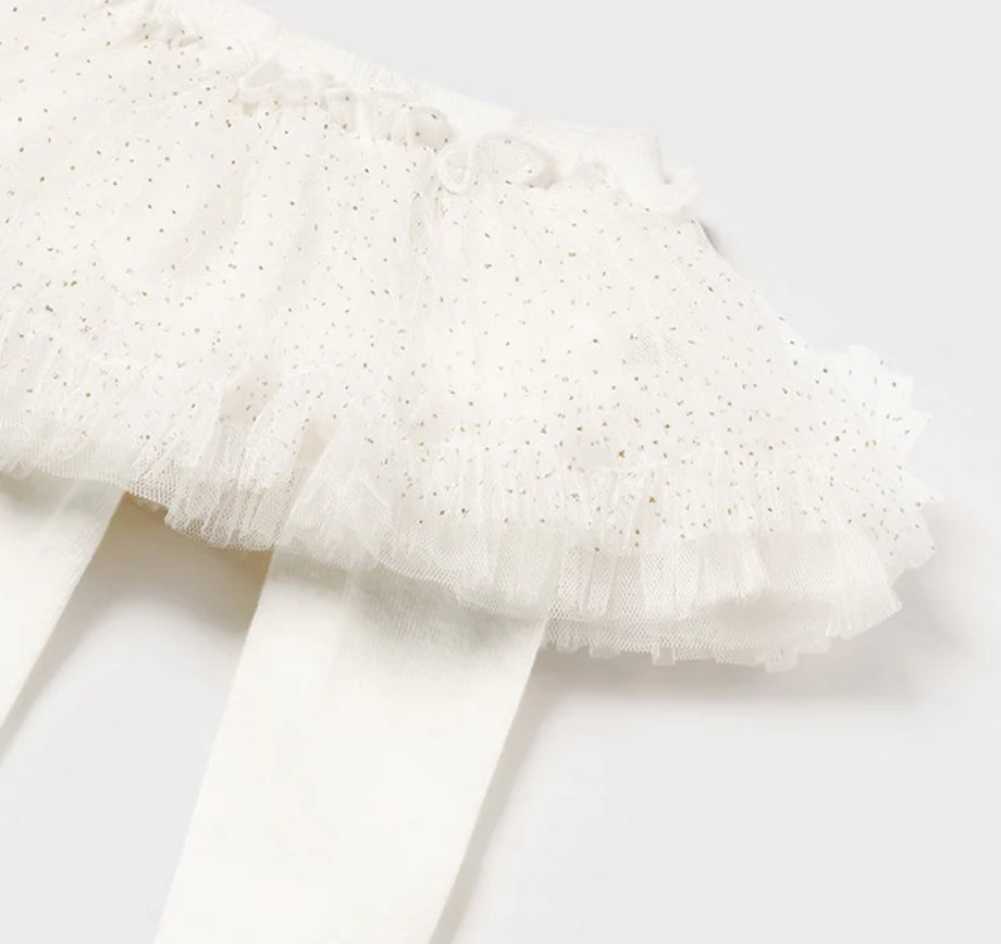 Mayoral Baby Girl Ivory Tutu Skirt Set