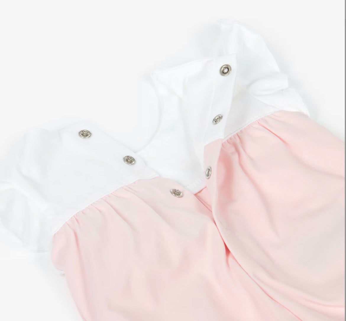 Mayoral Baby Girl Pink Cotton Romper & Hat Set