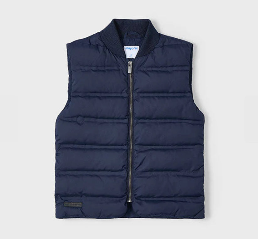Mayoral Boys Navy Padded Gilet
