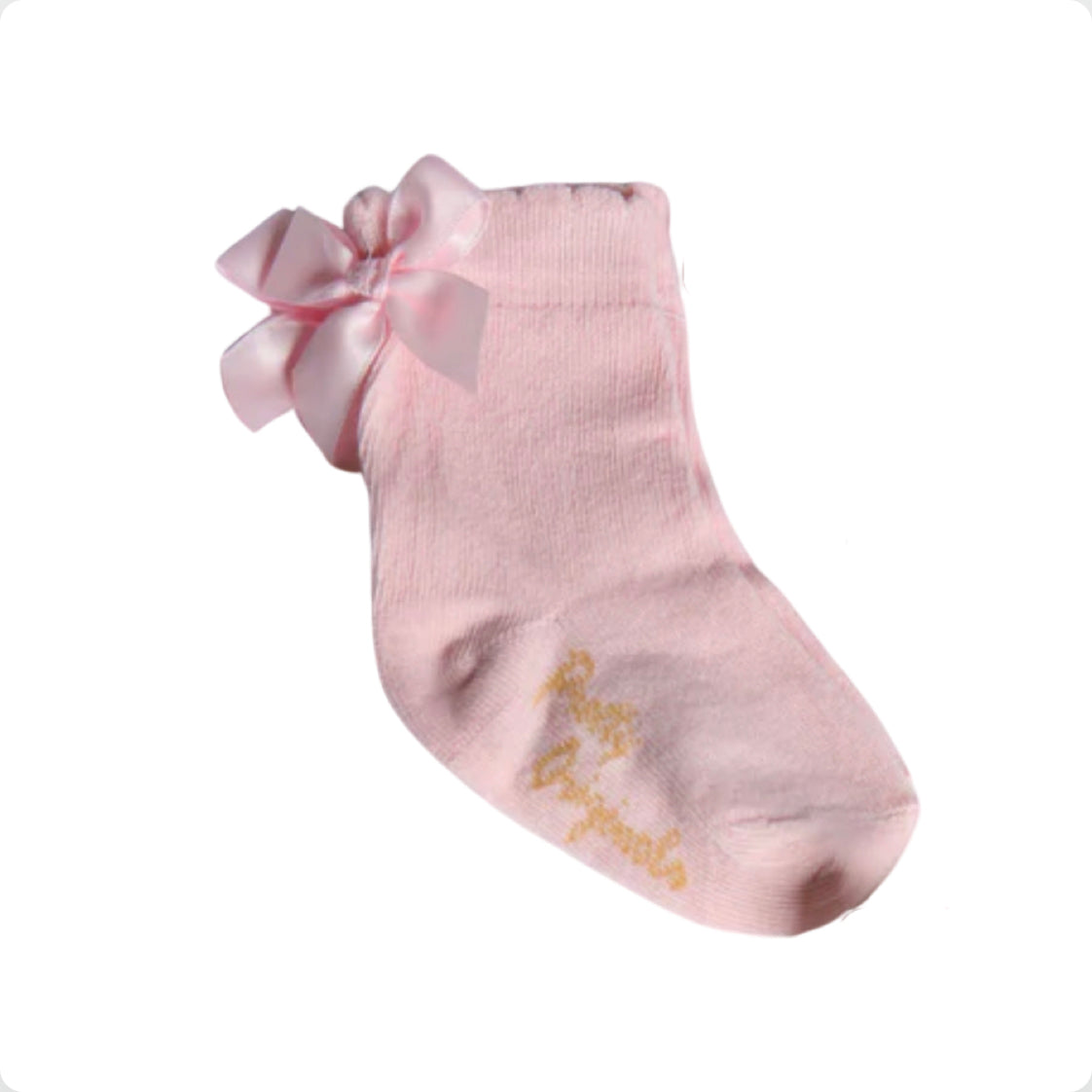 Pretty Originals Girls Pink Ankle Socks