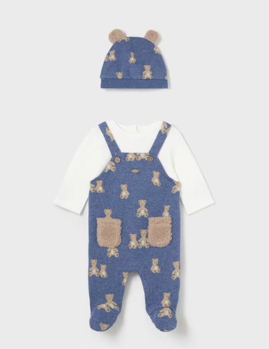 Mayoral Blue 2 Piece Baby Outfit