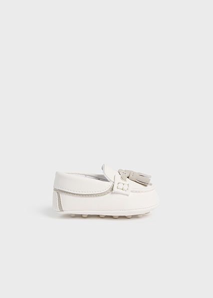 Mayoral Baby Boy Ivory Loafers