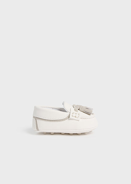 Mayoral Baby Boy Ivory Loafers