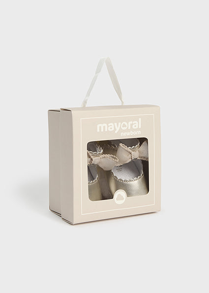 Mayoral Gold Baby Girl Shoes