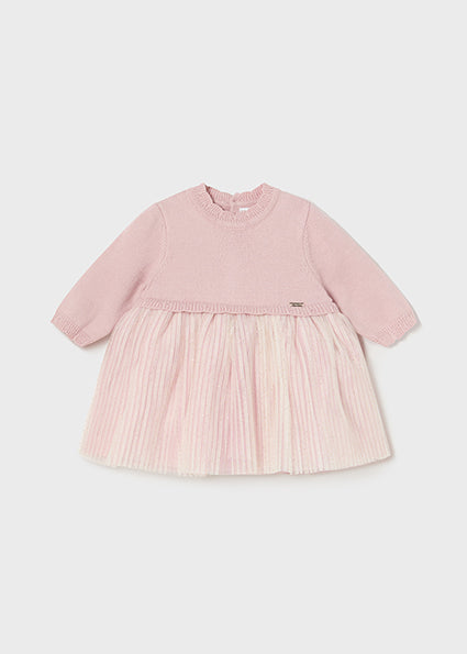 Mayoral Baby Girl Pink Tulle Dress