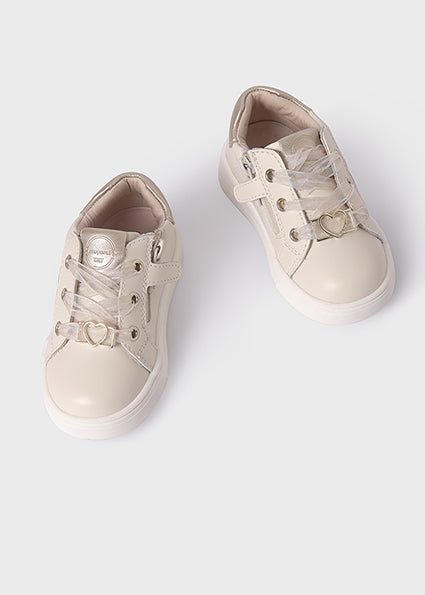 Mayoral Girls Beige Trainers