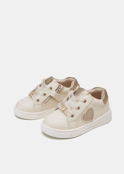 Mayoral Girls Beige Trainers