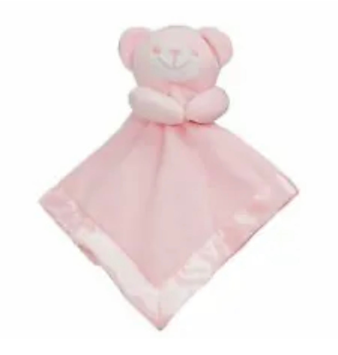Baby Comforter Pink, Blue or White