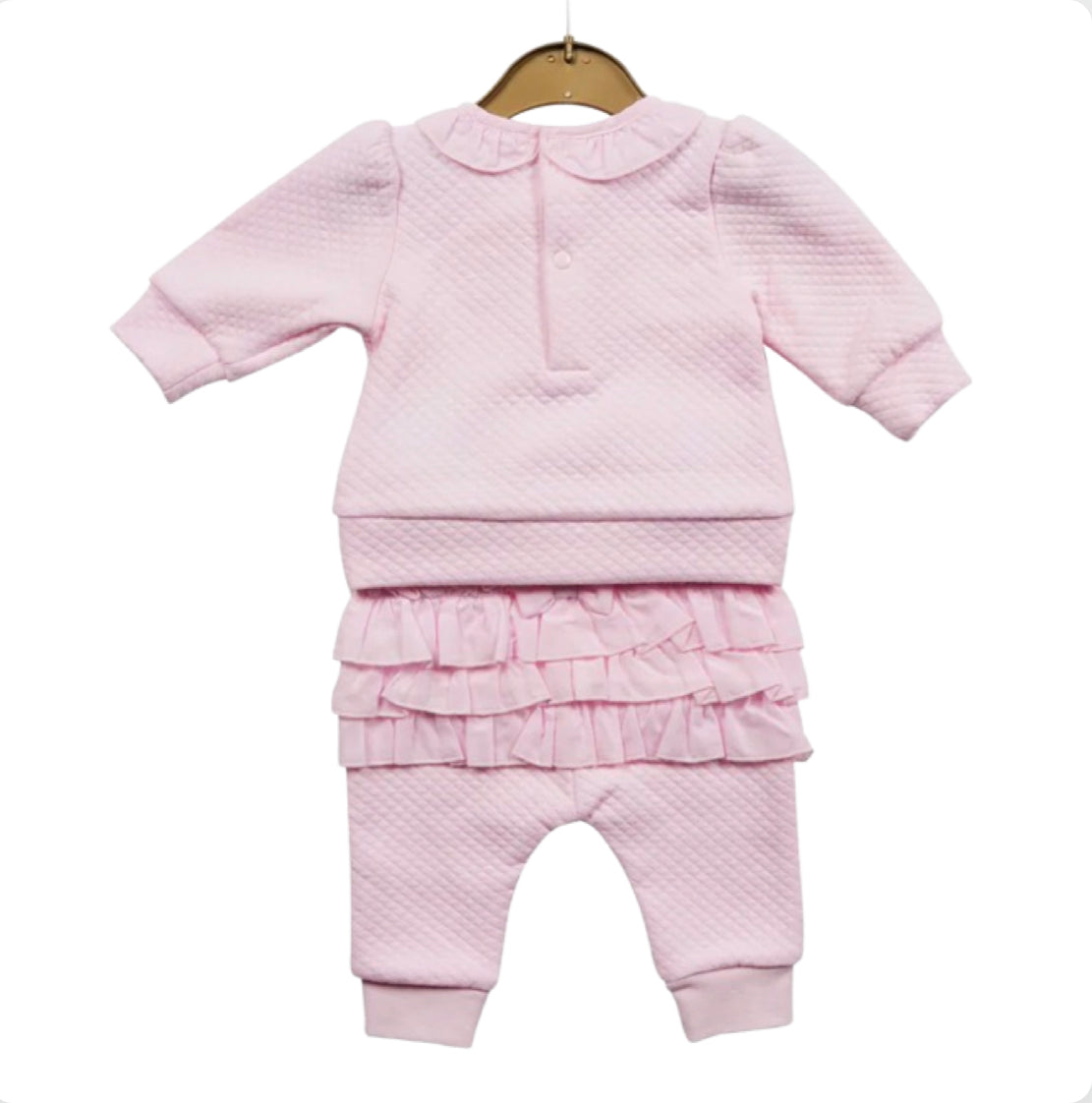 Mintini Baby Girl Pink Tracksuit