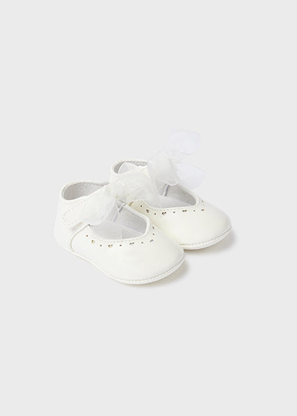 Mayoral Ivory Baby Girl Shoes