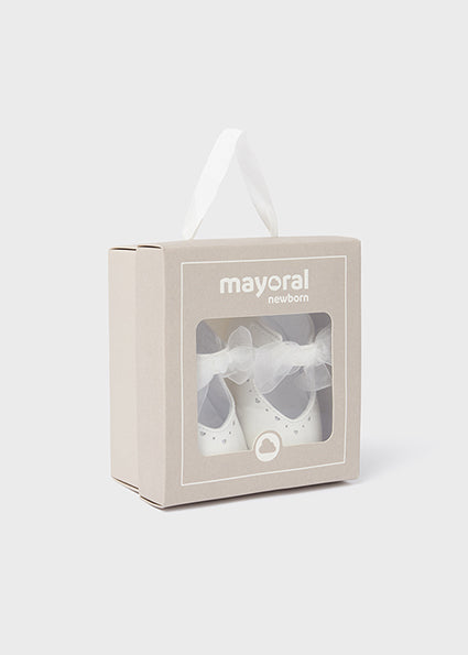 Mayoral Ivory Baby Girl Shoes