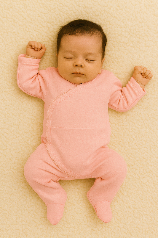 Dr.Kid Baby Girl Pink Cotton 2 Piece Outfit