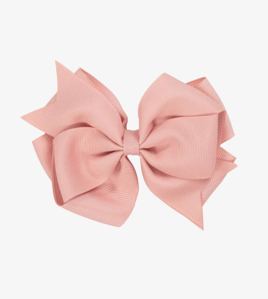 Abel & Lula Girls Pink Bow Hair Clip