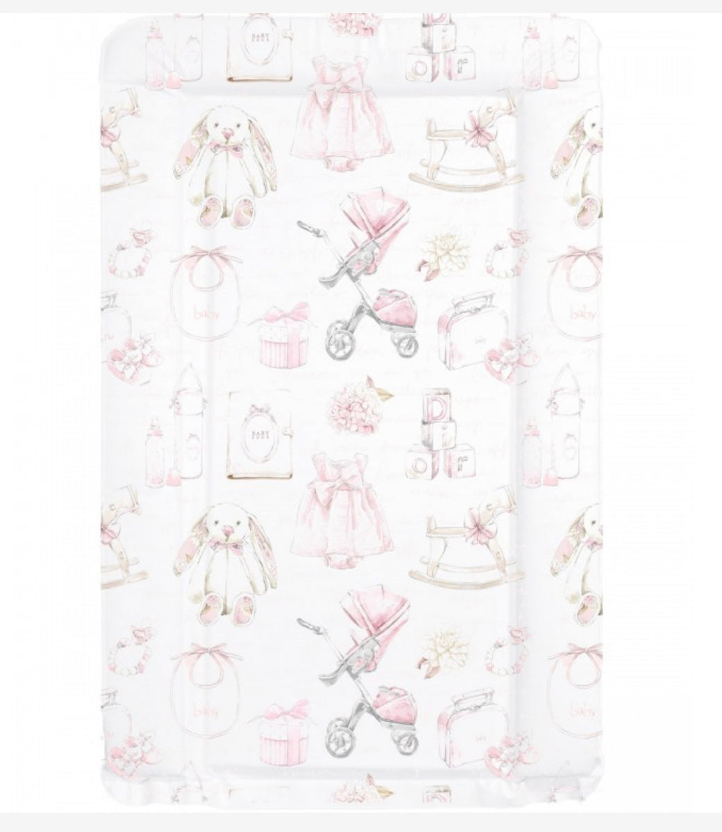 Vintage Blue Baby Changing Mat