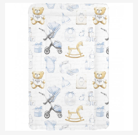 Vintage Blue Baby Changing Mat