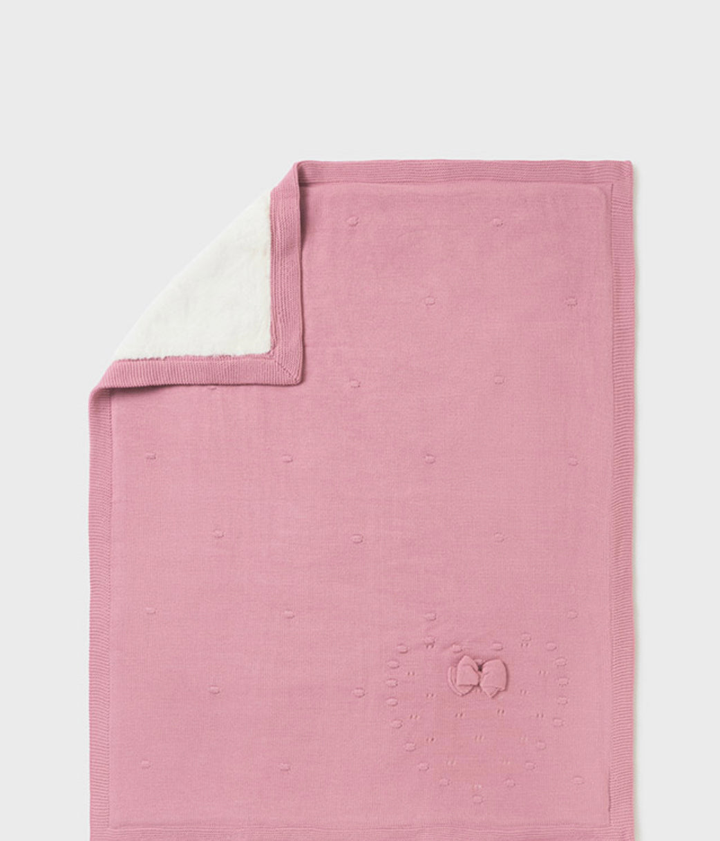 Mayoral Pink Baby Blanket