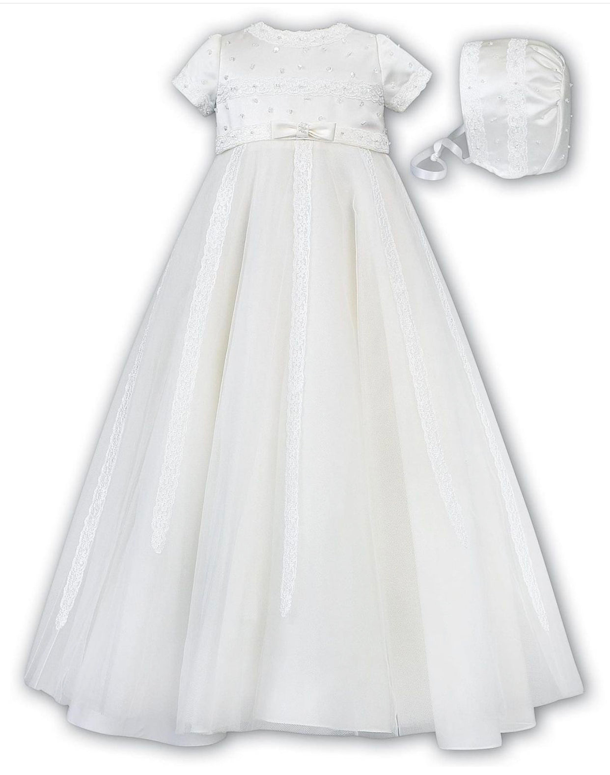 Sarah Louise Ivory Christening Gown