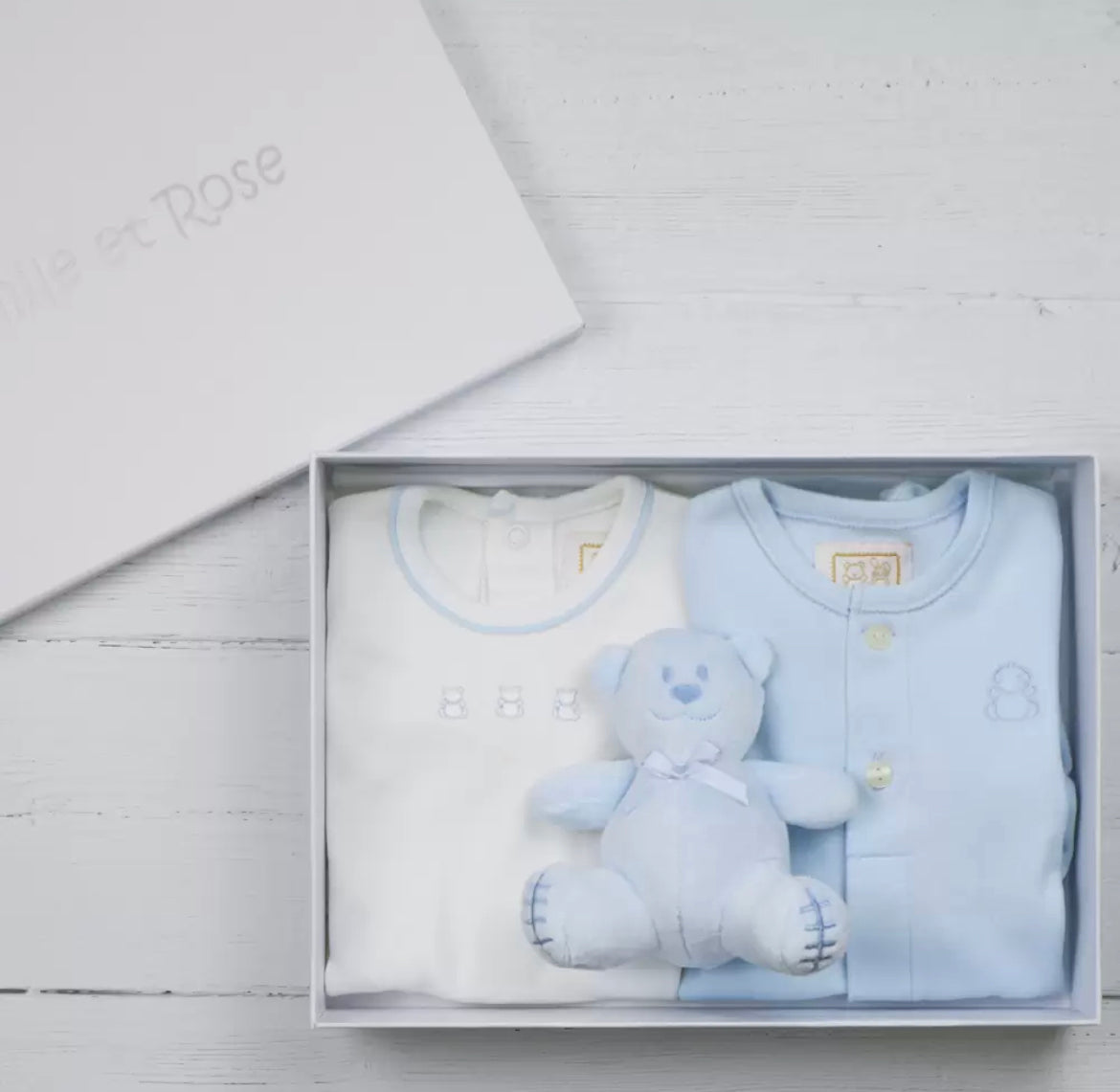 Emile et Rose Truman Baby Boy Gift Set