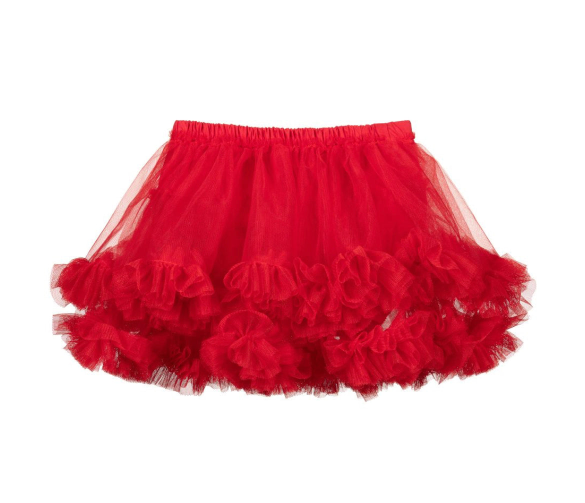 Caramelo Kids Baby Girl Red Tutu Skirt