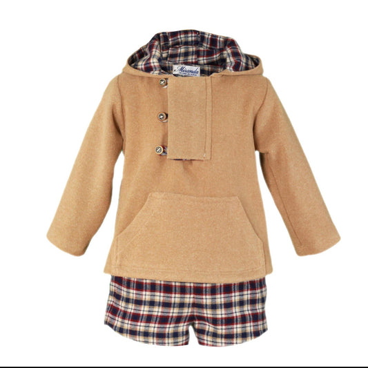 Miranda Boys Camel & Navy Set