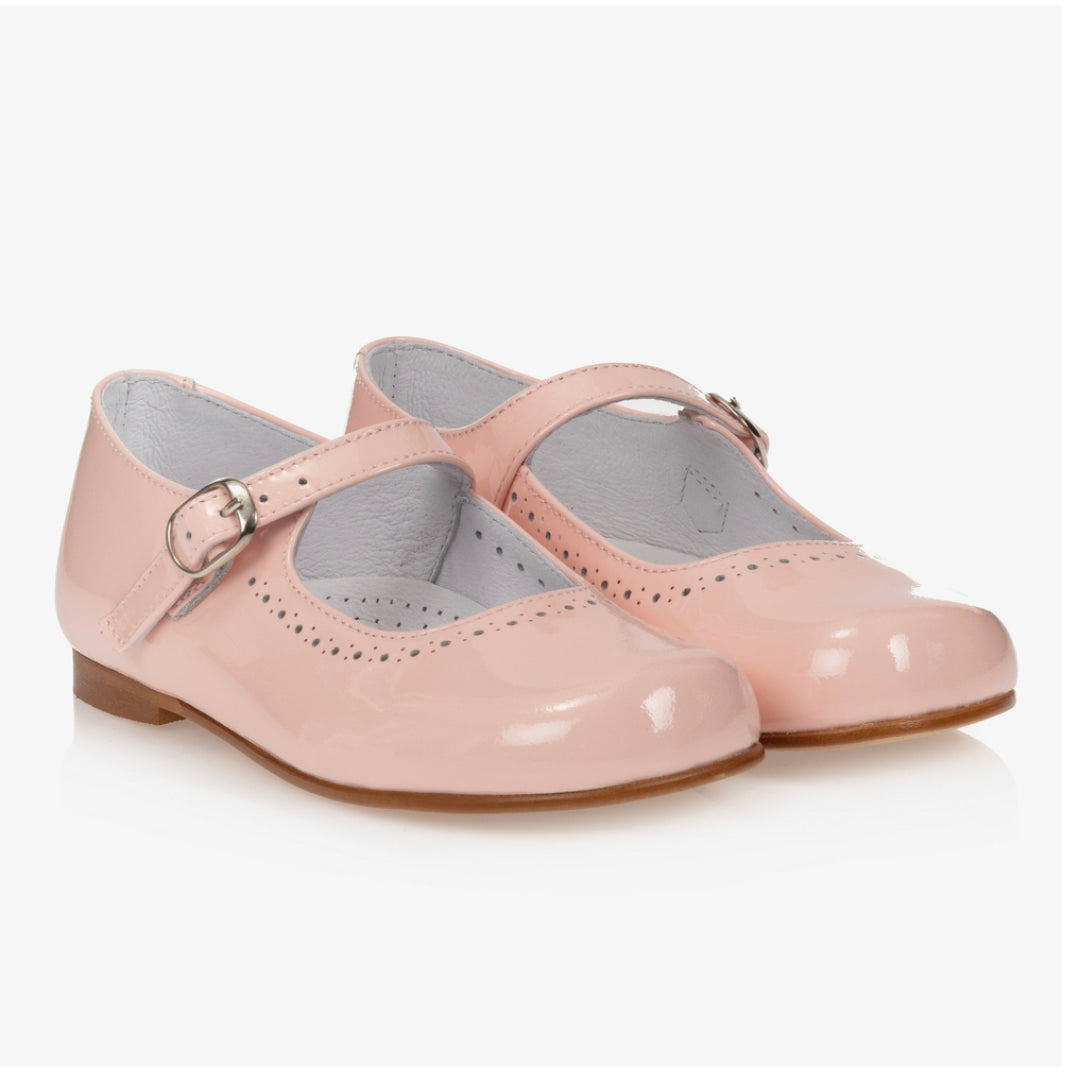 Girls Pink Patent Mary Jane Shoe